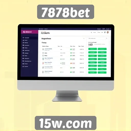 Interface e usabilidade do 7878bet